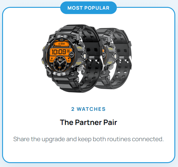 Vantrek X1 Smartwatch package price 